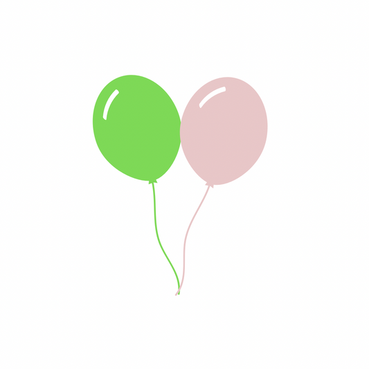 28cm Plain Helium Filled Balloon