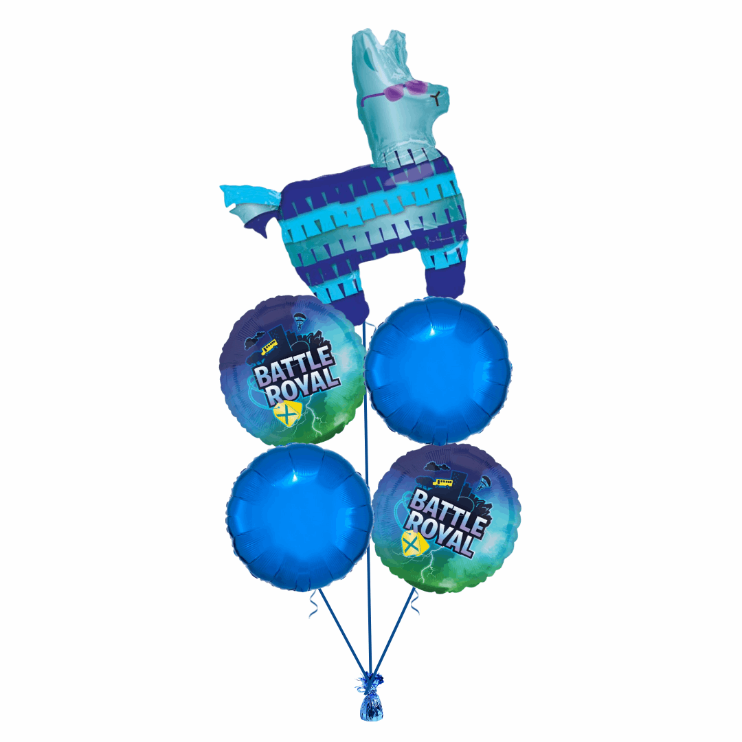 Battle Royal Video Game Foil Balloon Bouquet