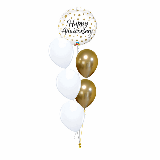 Anniversary Helium Filled Arrangement