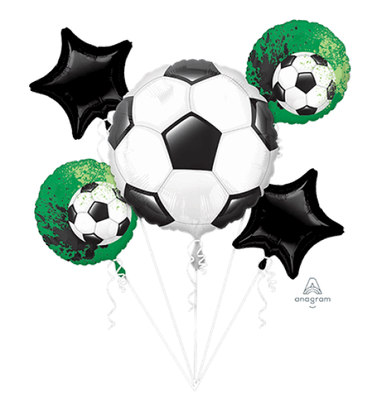 Soccer Balloon Bouquet