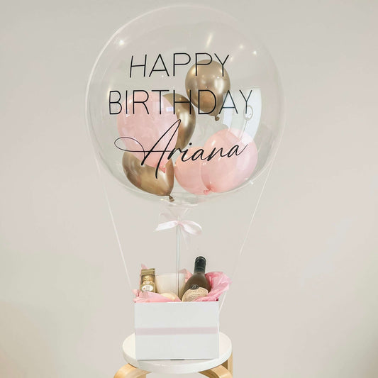 For Her Birthday Balloon Gift Box