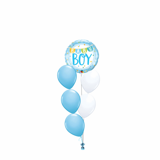 Baby Boy Helium Filled Arrangement