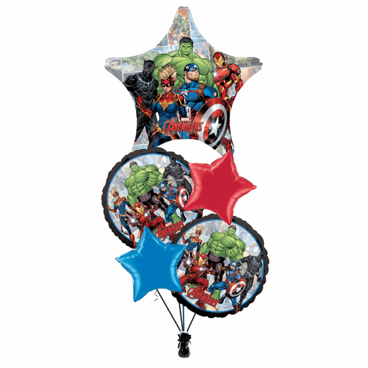 Marvel Avengers Foil Balloon Bouquet