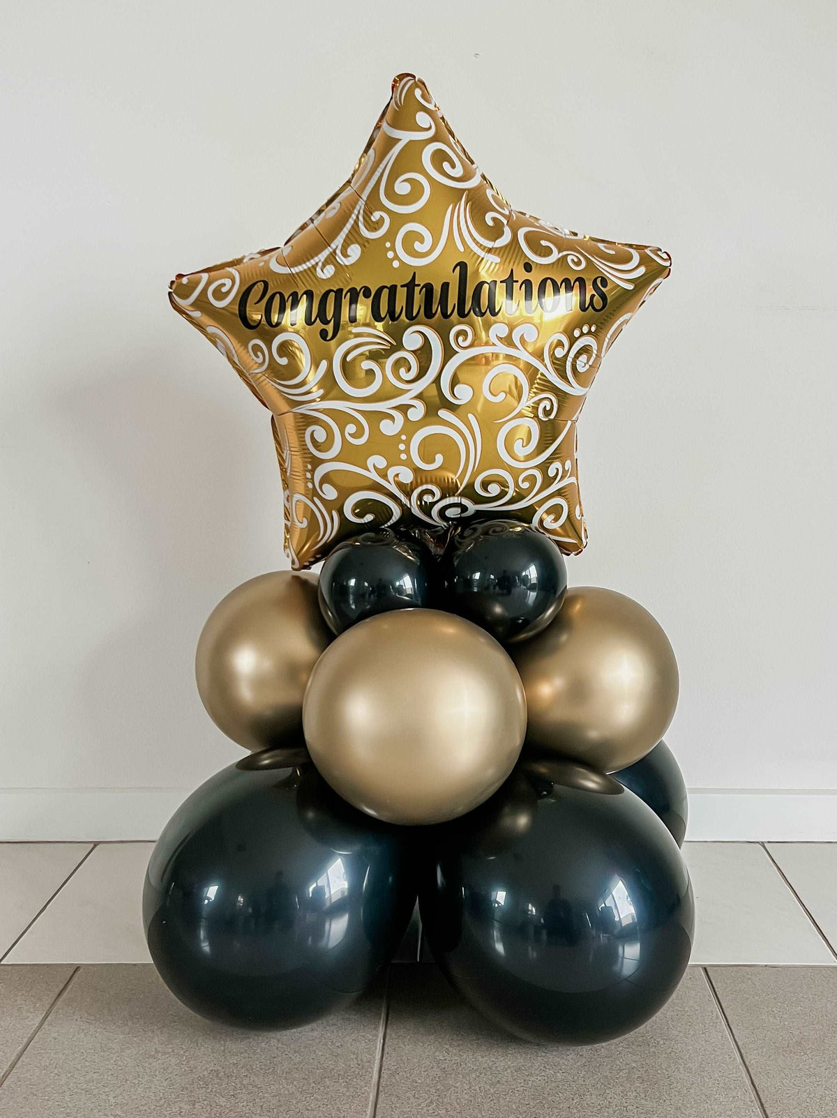 Congratulations Air Filled Cluster - Does Not Float – BALLOONS2U