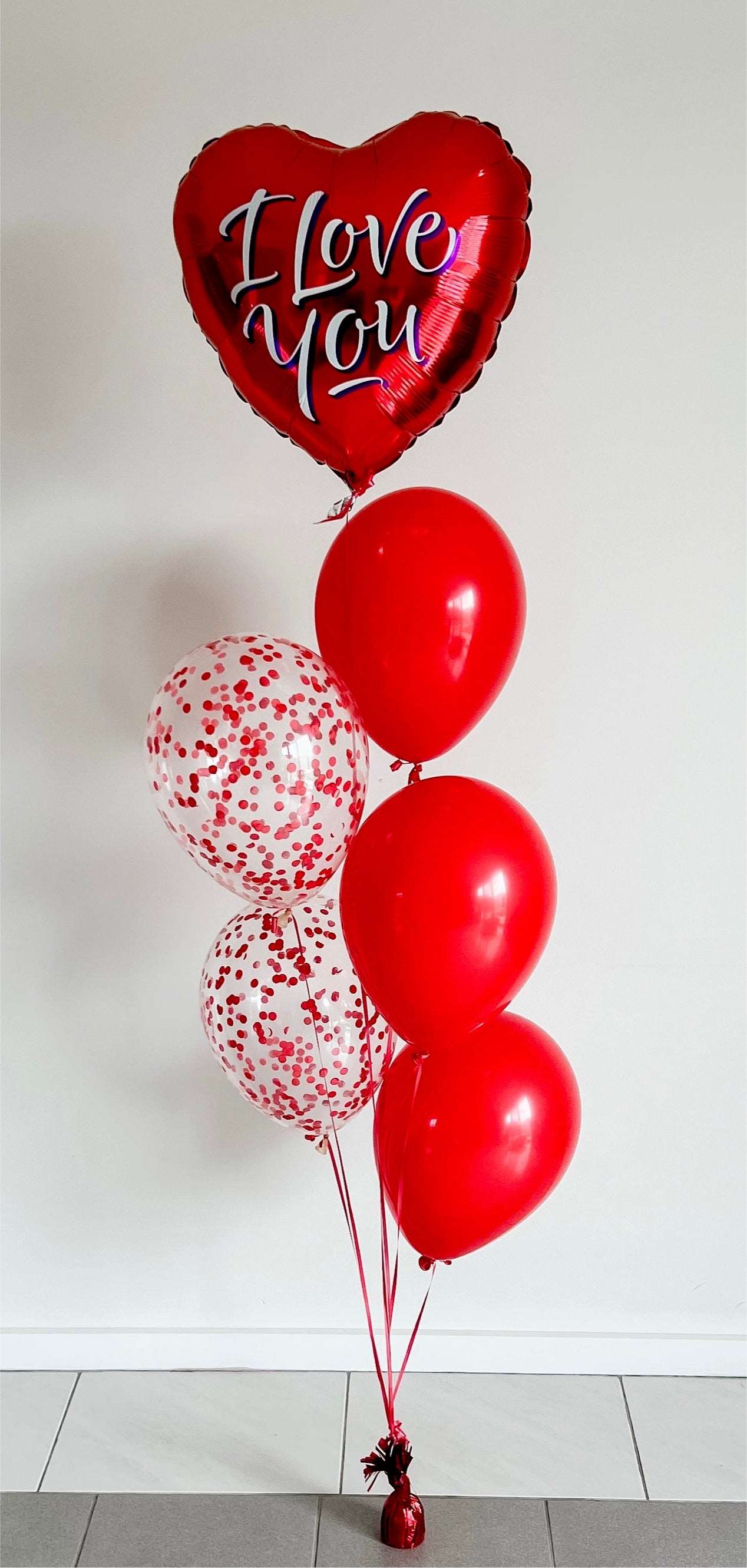 I Love You Helium Filled Arrangement